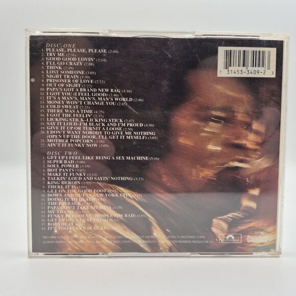 James Brown 40th Anniversary Collection Music CD 2 Disc. - Picture 2 of 6